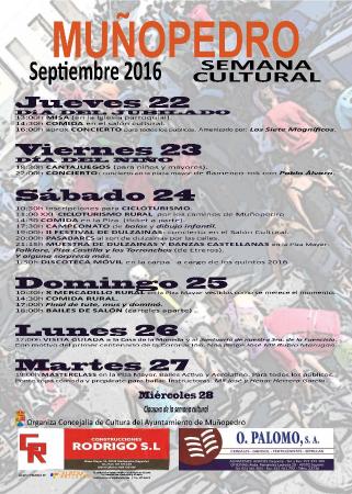 Imagen Semana Cultural de Muñopedro 2016