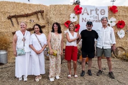 Imagen La joven Raquel Barbero triunfa en la decimosexta edición de ‘Arte en la Naturaleza’, la iniciativa artística respaldada por la Diputación en el municipio de Espirdo